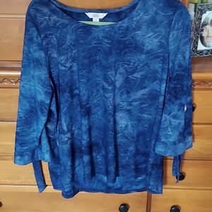 Croft & Barrow blue shirt size XL